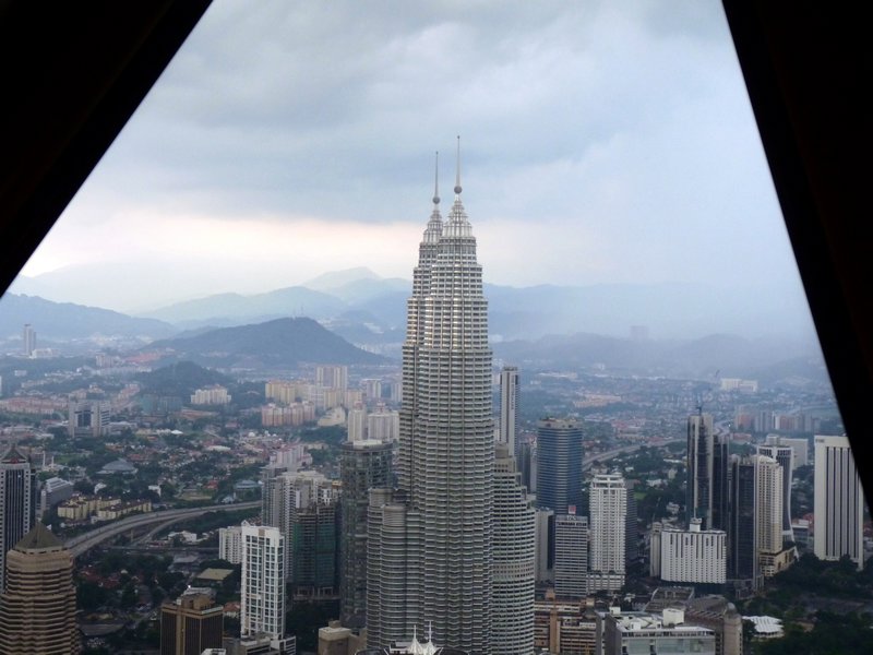10 The Petronas Towers - once of World's tallest fame