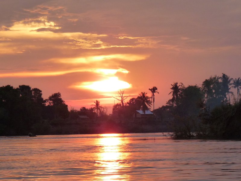 5 Sunset on the Mekong