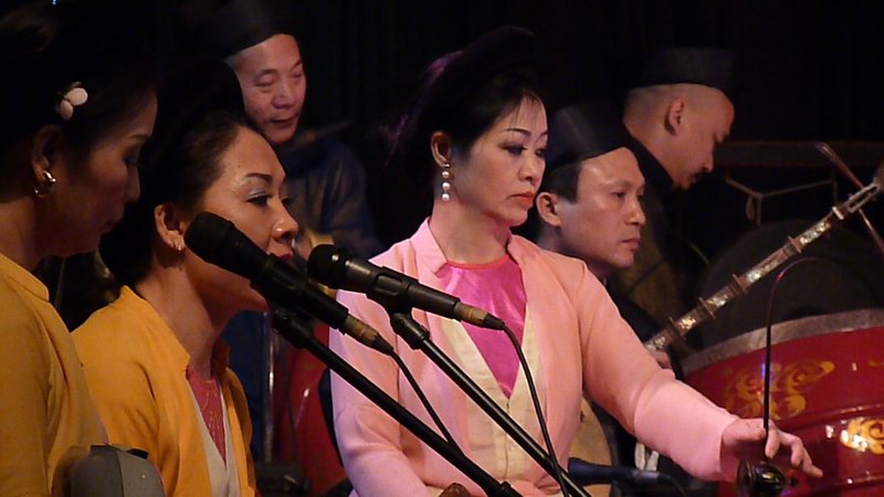7 Musicians at the Waterpuppet Theatre, Hanoi