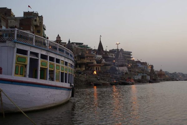 Bootsfahrt auf dem Ganges