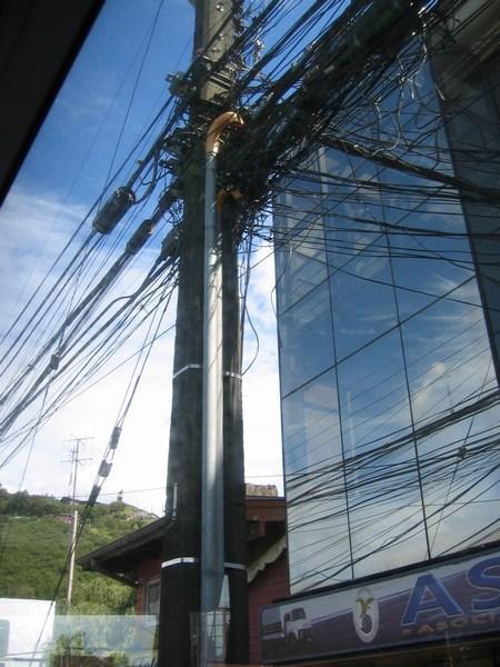 Powerlines in Puerto Montt