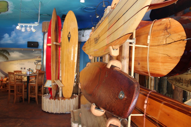 Buffett's Surfboad "Museum"
