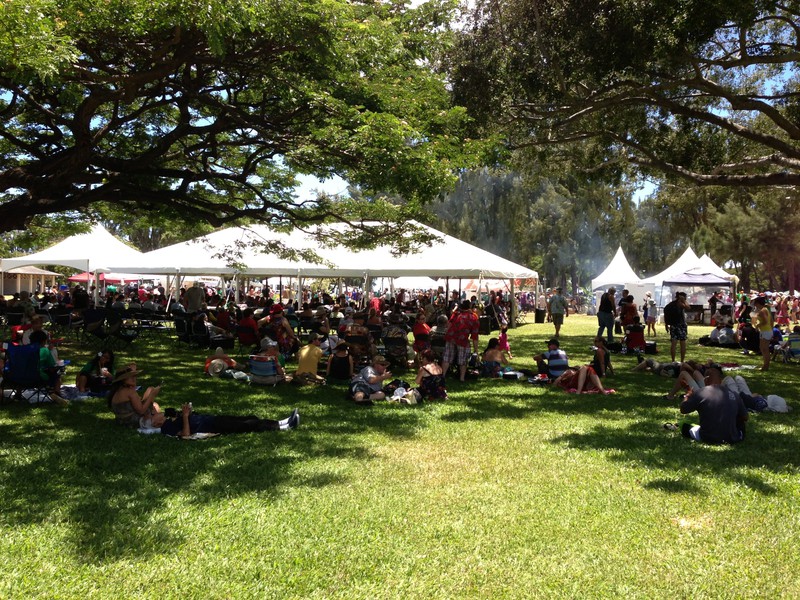 Ukelele Festival Food Tent & Stage