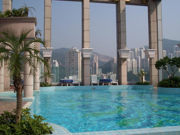 Nominering Til fods stribe Hotel pool at top floor | Photo