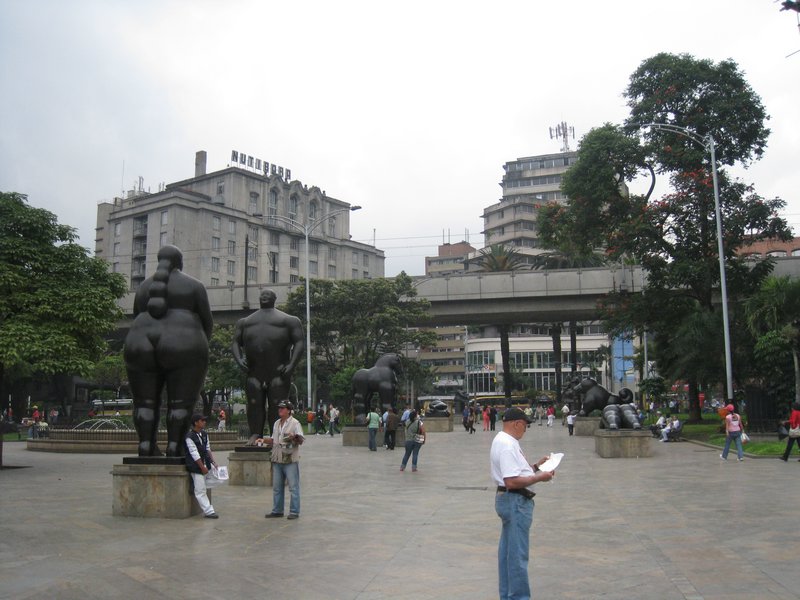Les statues de Botero