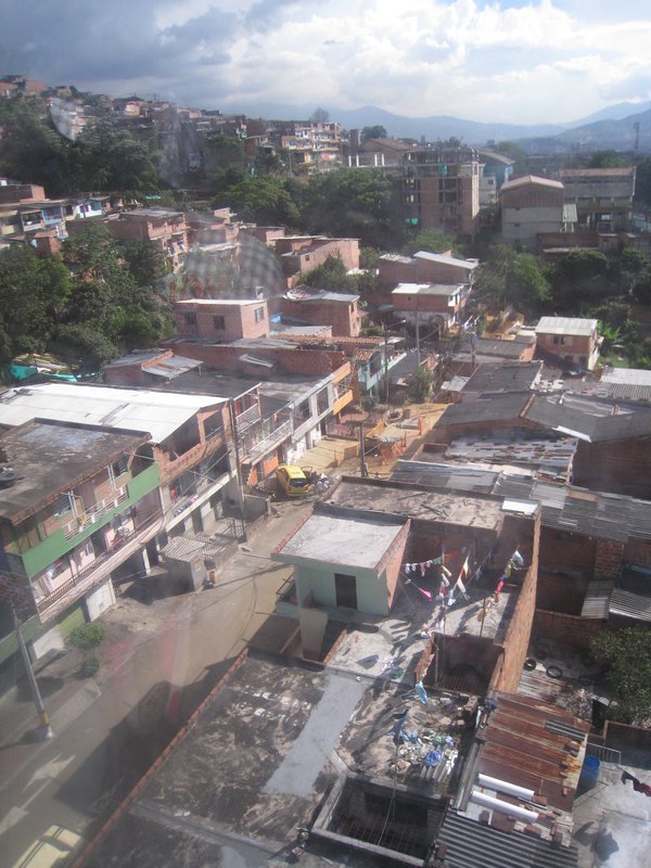 Les "favellas" de Medellin