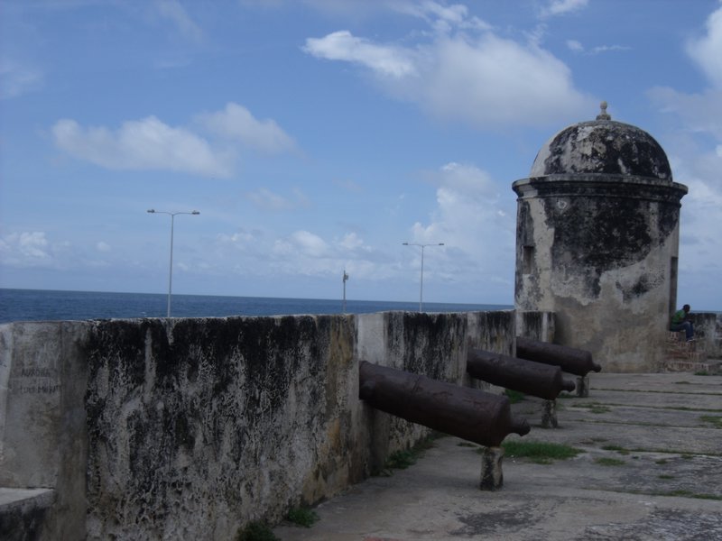 Les remparts de Cartagena