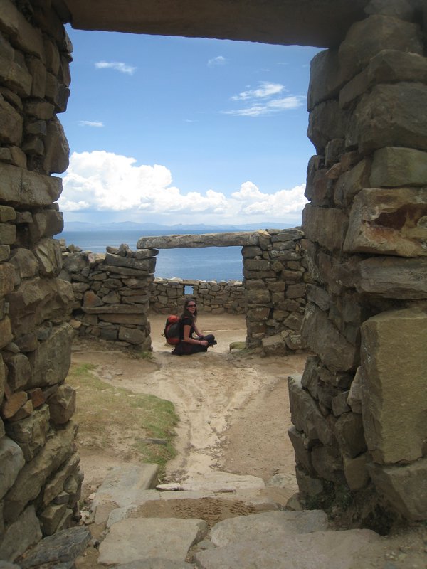 interieur des ruines de Chincaca