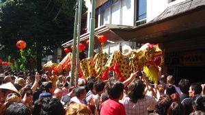 Le dragon du nouvel an chinois, a Belgrano