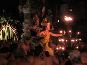 Danse kecak a Ubud