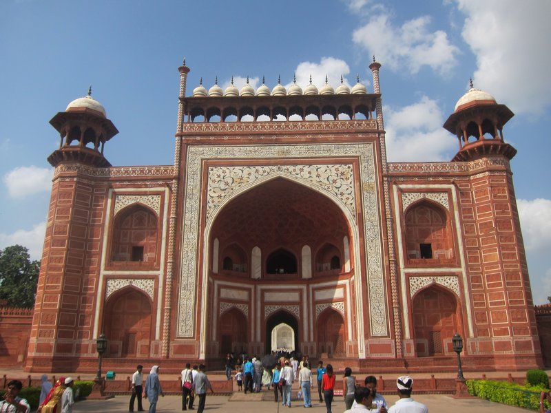 Entree du Taj Mahal