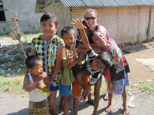 Nusa Lembongan, les enfants (Bali, Indonesie)