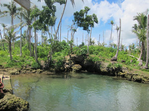 Piscine naturelle entre Guiuan et Mercedes