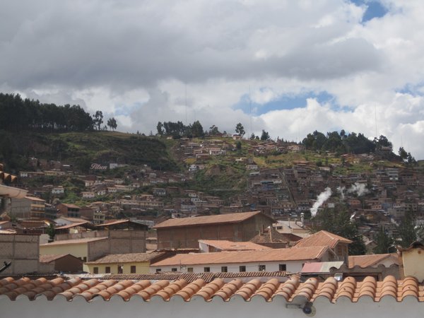 The view from the roof of Centro Bartolomé de Las Casas