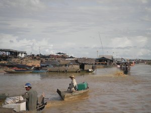 Fishing on the Mekong River