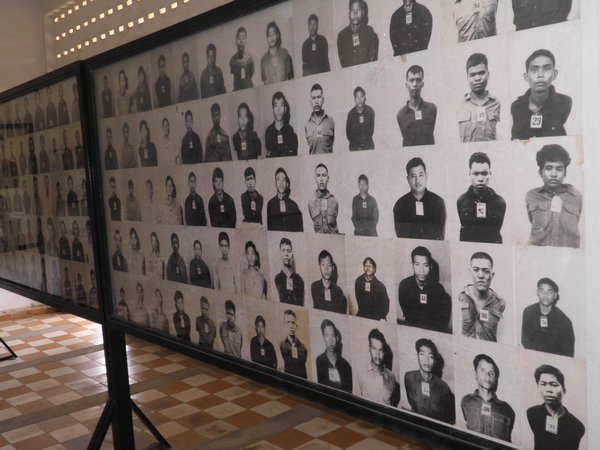 Photos of some of the 20,000 victims of S-21