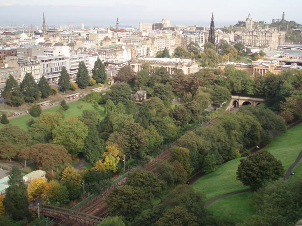 Views from Edinburgh Castle