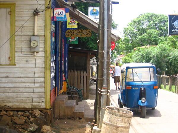 The cops have a Tuk Tuk