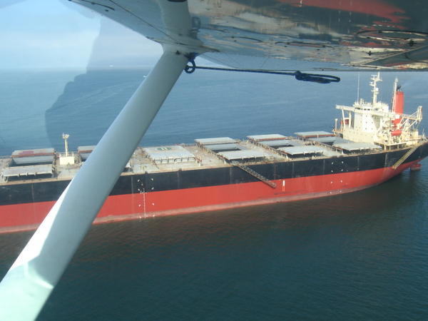 Korean Freight Vancouver harbour