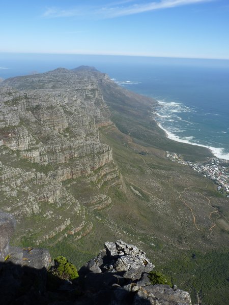 Coastline from Table Mountain