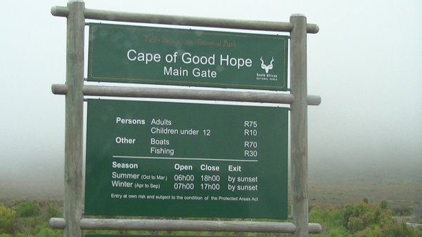 Cape of Good Hope times & rules