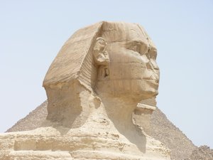 46. Sphinx - note no nose