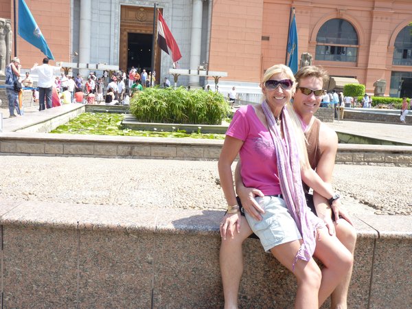 5. Us at the museum