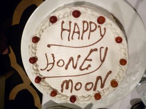 79. Our Honeymoon cake