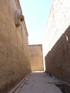 69. Edfu Temple - This whole area used to fill up when it flooded