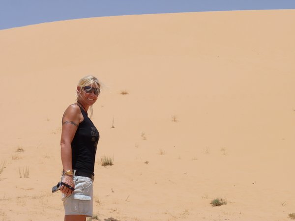 9. The desert sands