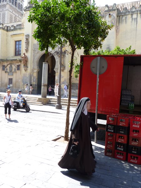22. Lots of nuns in Seville