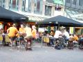52. Lots of orange around for World Cup game