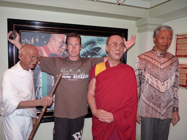 13. The good guys - Dalal Lama, Gandhi and Nelson Mandela and of course, Tim Gregson