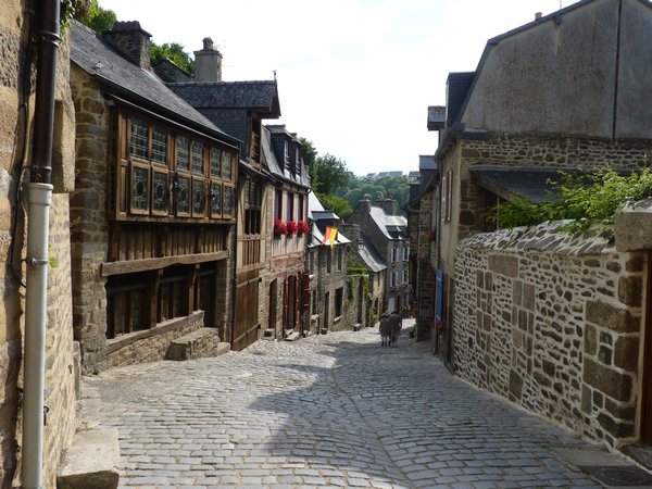 12. Outside the walls of Dinan #8 - Very steep streets