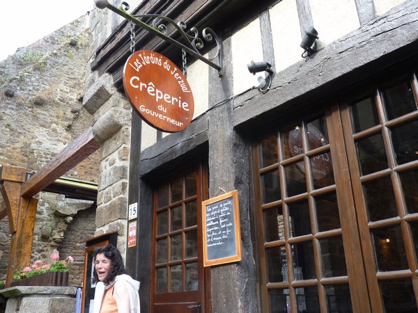 14. Outside the walls of Dinan #10 - Creperies, gotta love them!