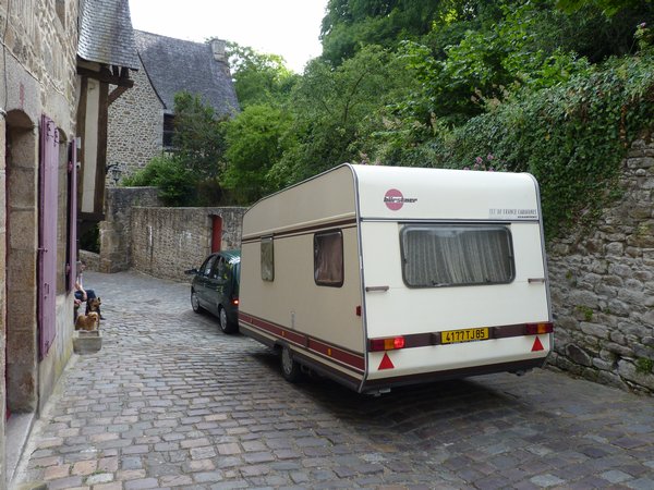 15. Outside the walls of Dinan #11 - Not a good choice of road to take your average caravan down