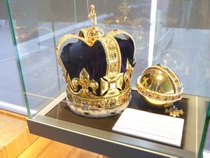 86. Tower of London - replica of the crown jewels. No pics allowed of the real deal