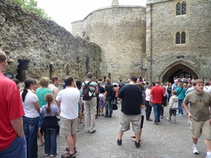 98. Tower of London - Queuing again, this time for the Torture Tower