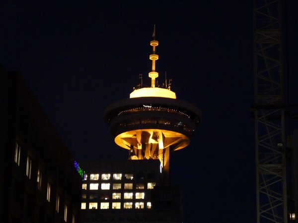 100. Vancouver Lookout at night