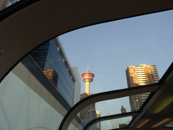 73. Calgary Tower, this shot makes it quite big!