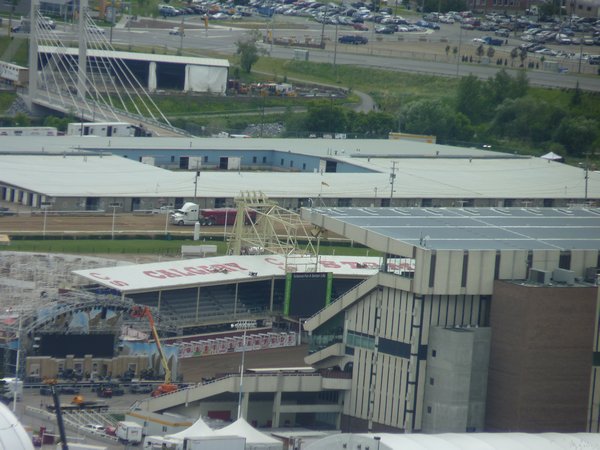 7. View from Calgary Tower #4 - Stampede Park