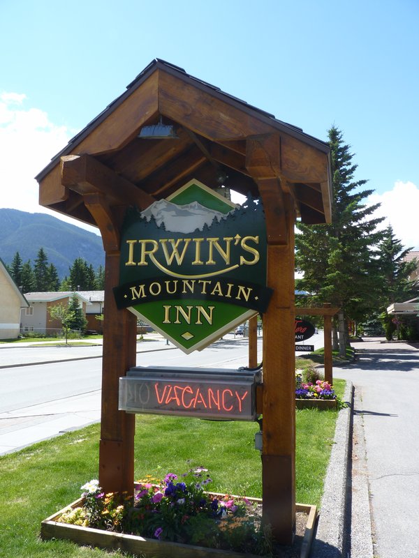 25. Our hotel -  Irwin's Mountain Inn