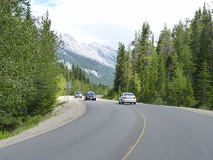 31. The drive to Banff hot Springs