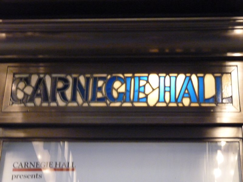 43. Across the road from Carnegie Hall
