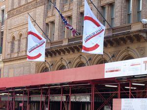 24. Carnegie Hall undergoing restoration