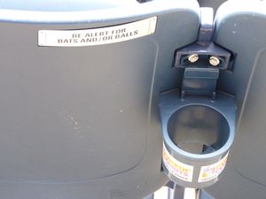 38. The cool cup holders