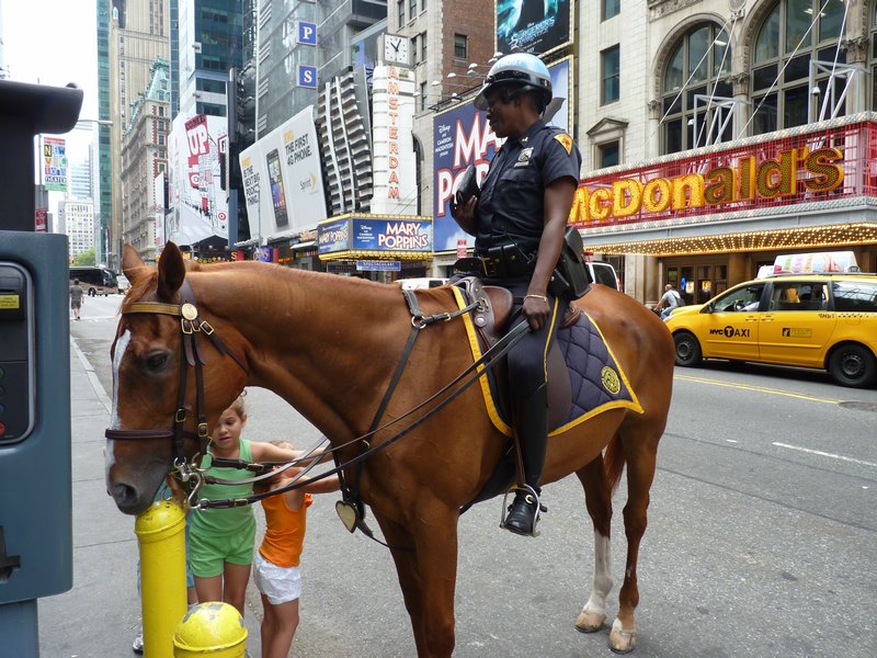 16. New York Mounted Police - super friendly