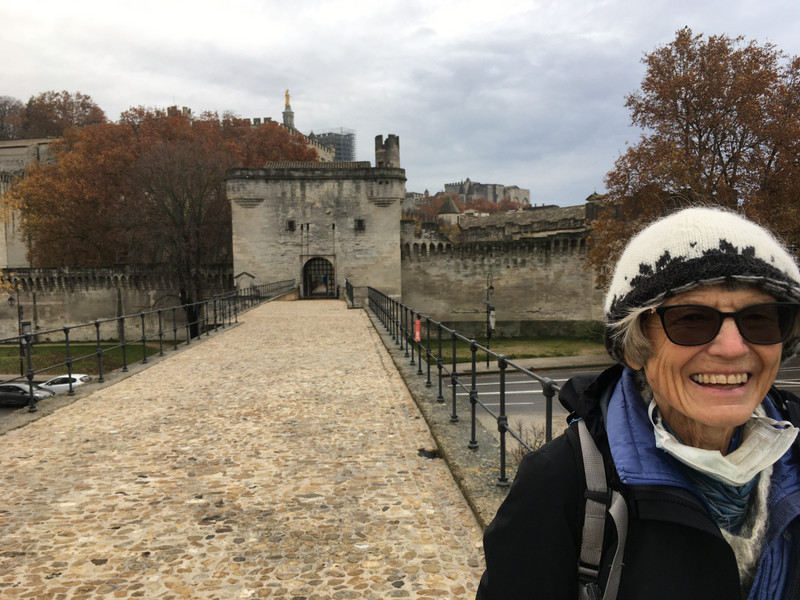 Janet on Avignon Bridge