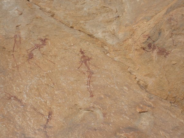 San (Bushman) Cave Painting
