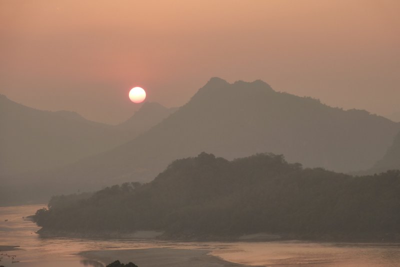 Sunset from Luang Prabang